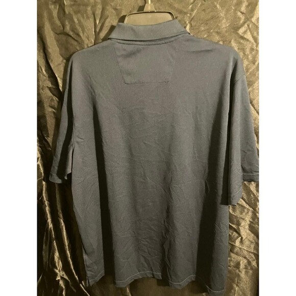 Michigan Mens Polo Golf Shirt Wolverines Dark Navy Blue  Men's Large Antigua - Picture 7 of 7